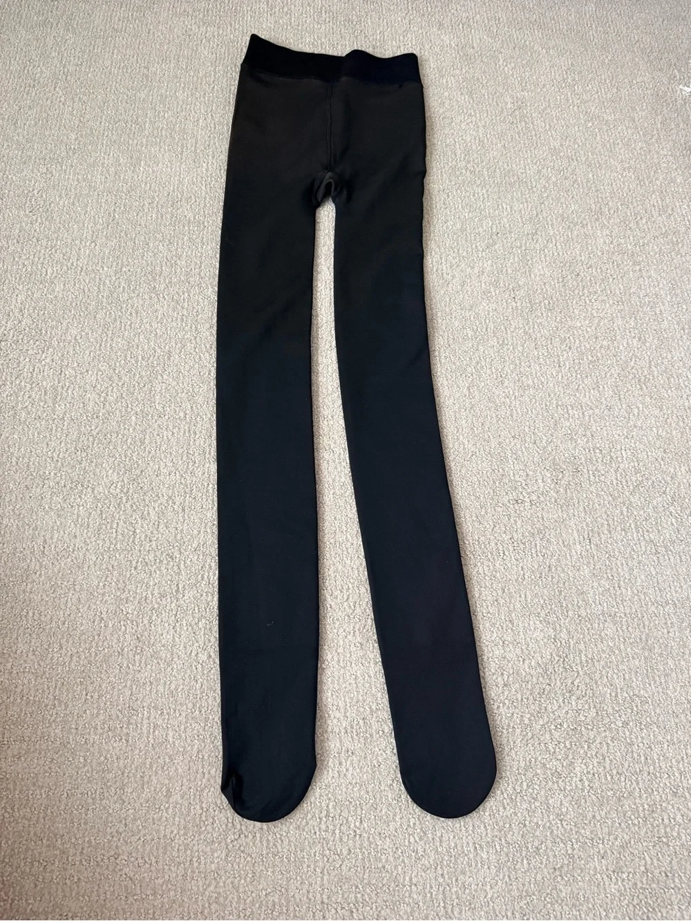 Black Women's Fleece Lined Tights